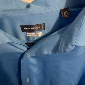 Van Heusen blue dress shirt